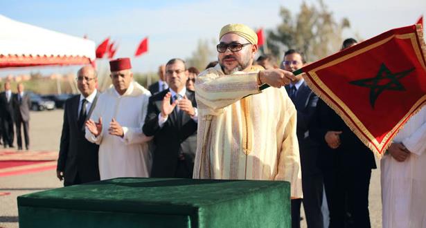 الملك محمد السادس يعطي انطلاقة أشغال إنجاز محطة "نور ورزازات 4"