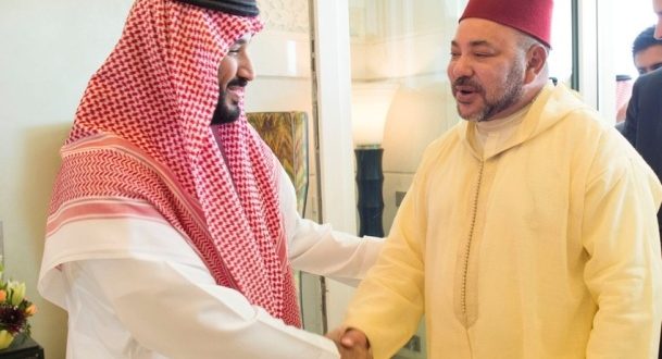 ولي العهد السعودي محمد بن سلمان يرسل برقية للملك محمد السادس