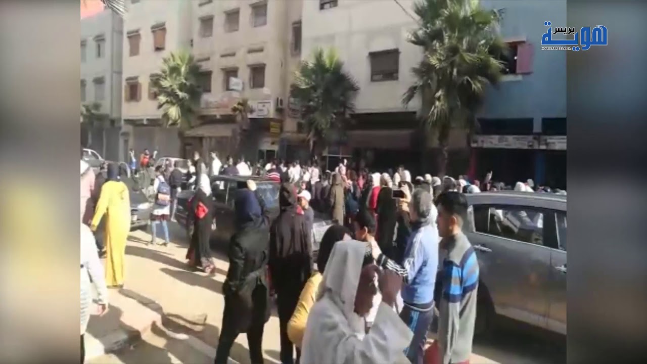فيديو.. مظاهرة بسلا احتجاجا على حادث مقتل الطفل ذي الخمس سنوات
