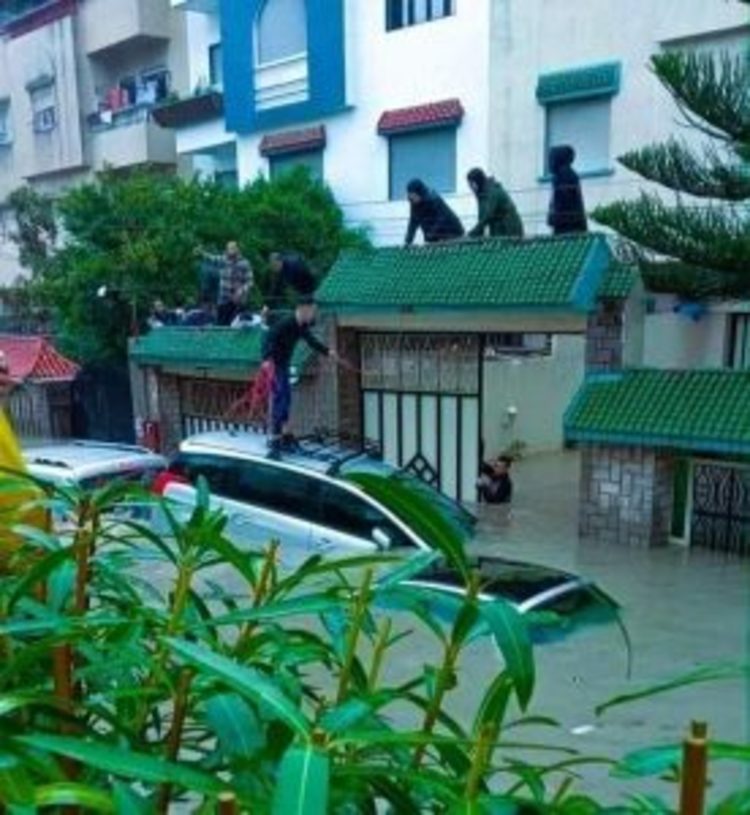 صورة.. هنا وقعت فاجعة طنجة!!