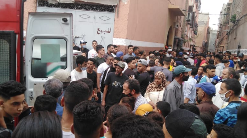 مثير... مدينة مراكش تهتز على وقع جريمة ذبح مصلي داخل مسجد! (فيديو) - هوية  بريس
