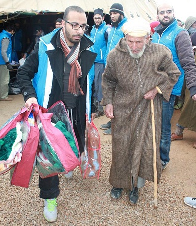 الحملة الوطنية «لننعم جميعا بالدفء» تحط رحالها في جبال الأطلس المتوسط