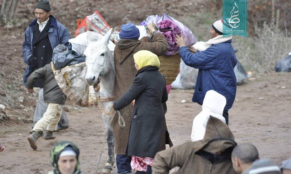 الحملة الوطنية «لننعم جميعا بالدفء» تحط رحالها في جبال الأطلس المتوسط