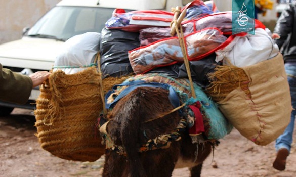 الحملة الوطنية «لننعم جميعا بالدفء» تحط رحالها في جبال الأطلس المتوسط