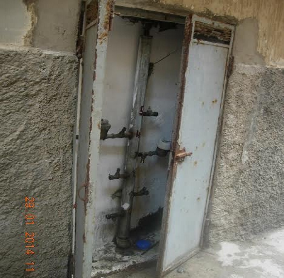 ظاهرة سرقة عدادات المياه النحاسية