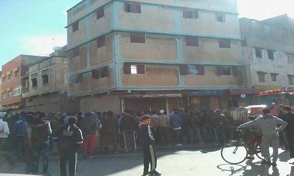 حريق في منزل بمدينة سلا بسبب عودة التيار الكهربائي بعد انقطاعه