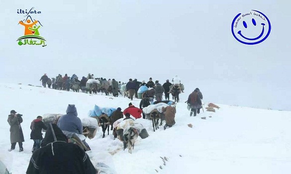 ارسم بسمة والتفاتة تنظمان قافلة تضامنية إلى منطقة تبرغنت بجماعة آيت محمد