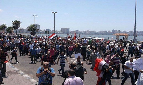 مسيرات جمعة فعاليات أسبوع «إسقاط استفتاء الدم»