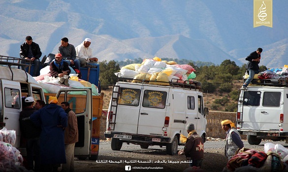 عطاء تدخل البسمة على وجوه أكثر من 200 أسرة من قبيلة آيت الفرح بإقليم تازة