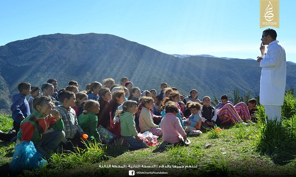 عطاء تدخل البسمة على وجوه أكثر من 200 أسرة من قبيلة آيت الفرح بإقليم تازة