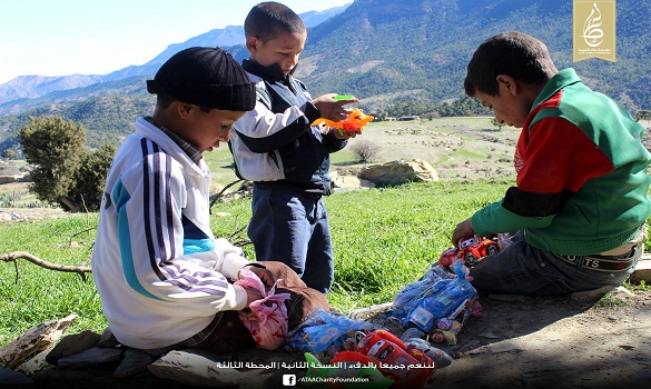 عطاء تدخل البسمة على وجوه أكثر من 200 أسرة من قبيلة آيت الفرح بإقليم تازة