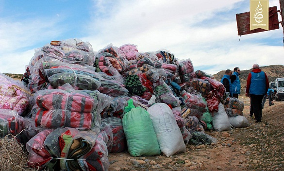 عطاء تدخل البسمة على وجوه أكثر من 200 أسرة من قبيلة آيت الفرح بإقليم تازة