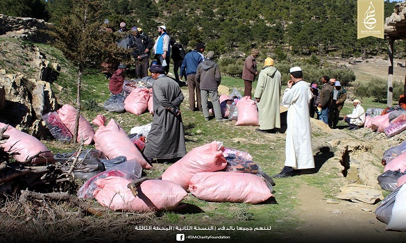 عطاء تدخل البسمة على وجوه أكثر من 200 أسرة من قبيلة آيت الفرح بإقليم تازة