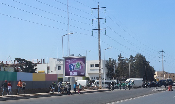 من شغب الملاعب إلى إجرام الملاعب (صور حصرية من سلا)
