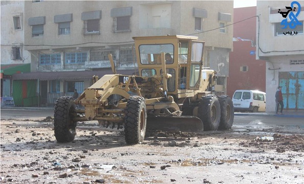 مدّ بحري جديد يضرب ساحل حي سيدي موسى بمدينة سلا