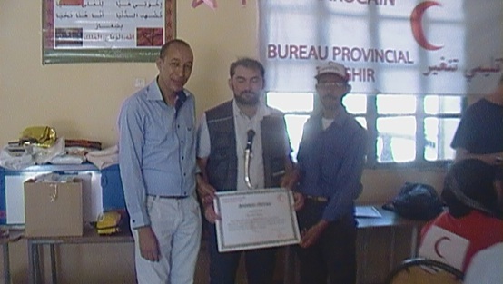 الهلال الأحمر بتنغير ينظم دورة تطبيقية في الإسعافات والإغاثة 