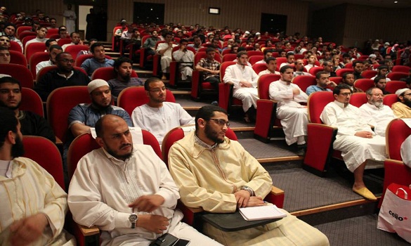 محاضرة عن القلوب للشيخ زريوح بالمدرسة الحسنية للأشغال العمومية بالبيضاء