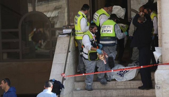 مقتل خمسة يهود في هجوم على كنيس بالقدس اليوم وبعض تداعيات هذا الحادث