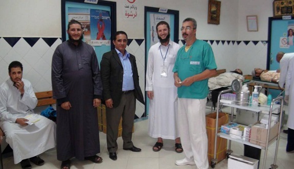 حملة للتبرع بالدم بمركز مولاي عبد الله أمغار بمدينة الجديدة