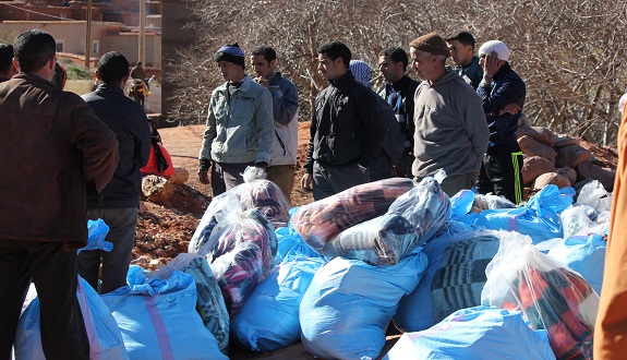 500 أسرة بجماعة تلوات إقليم ورزازات استفادت من حملة «الجسد الواحد»