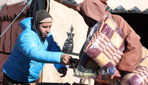 500 أسرة بجماعة تلوات إقليم ورزازات استفادت من حملة «الجسد الواحد»