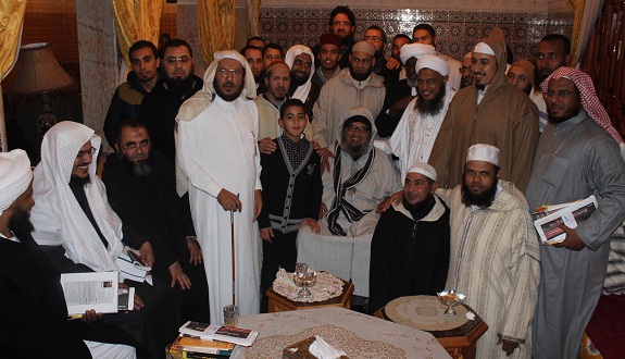 د. عادل رفوش يقيم مأدبة عشاء على شرف بعض ضيوف مؤتمر الشباب الإسلامي بمراكش