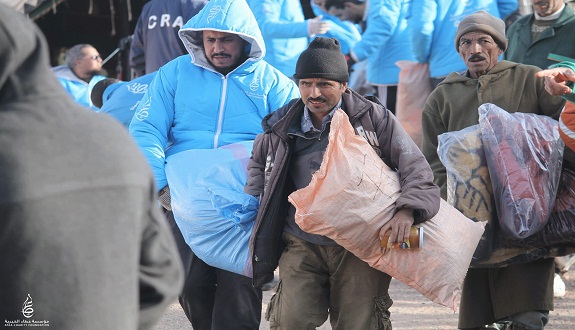 أكثر من 800 أسرة استفادت من حملة لننعم جميعا بالدفء بجماعة مغراوة إقليم تازة