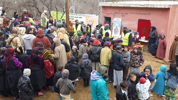 حملة «دفء» لجمعية الإمام مالك بالجديدة تستهدف ساكنة عمق الأطلس الكبير