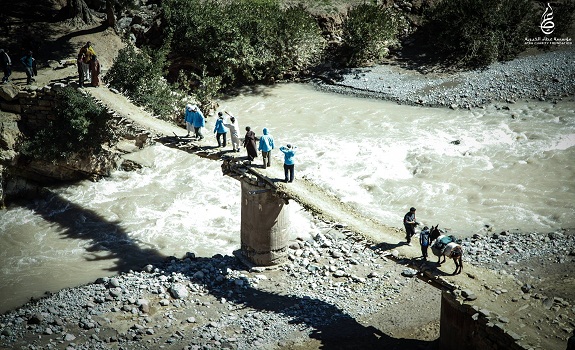 حملة لننعم جميعا بالدفء تستهدف أكثر من 140 أسرة بدوار إدماغن بإقيلم أزيلال