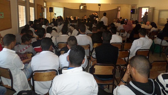 أمسية علمية بثانوية علال الفاسي بأوريكة عن مكانة المرأة ودورها في المجتمع