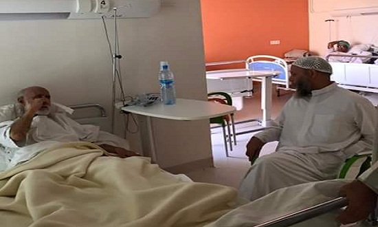 الشيخ الدكتور لحسن وجاج يخرج من المستشفى بعد إجرائه لعملية ناجحة