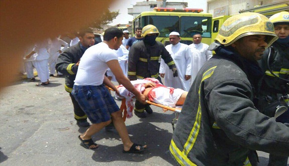 22 قتيلا حصيلة انفجار في مسجد ببلدة القديح في القطيف بالسعودية (بالصور)