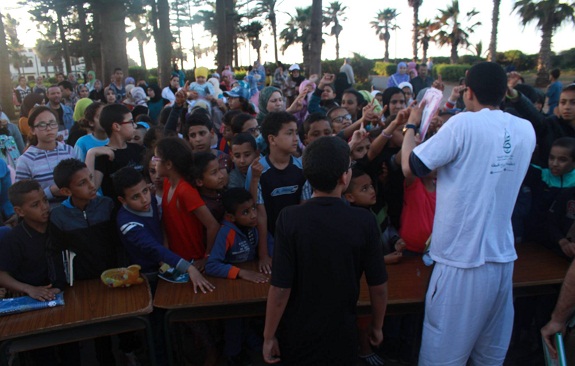 مشاركة مؤسسة عطاء في أسبوع النصرة بمدينة الجديدة واحتضان معرض السيرة