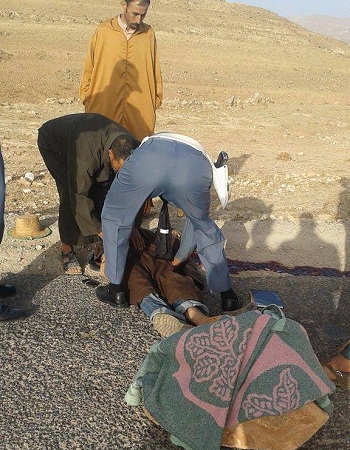 قتلى وجرحى في حادثة سير على طريق متوكة مشارف تاولوكلت إقليم شيشاوة