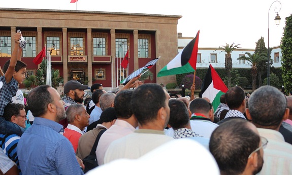 وقفة «نداء الأقصى المبارك» أمام البرلمان اليوم في الرباط