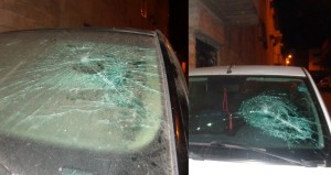 مجرم سيدي موسى بسلا يكسر أزيد من 50 سيارة وواجهة محل قبل أن يلقى القبض عليه