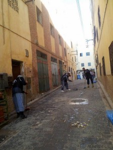 جمعية «الهدى والنور» تقوم بنشاط بيئي لغرس روح التعاون