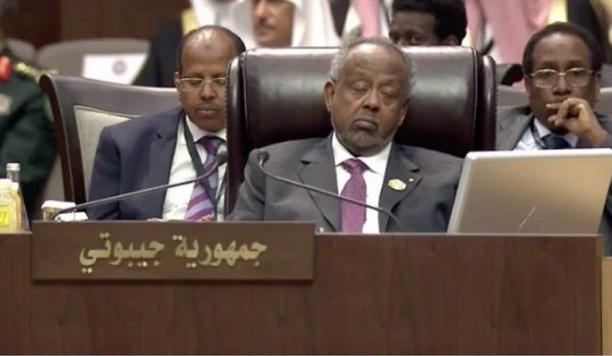 بالفيديو والصور.. القمة العربية بين السقوط والشخير