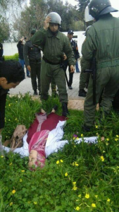 بالفيديو تعنيف أساتذة متدربين اليوم بالرباط