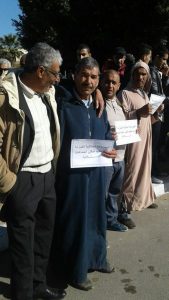 سكان لكبارتة ينتفضون لاسترجاع أراضيهم