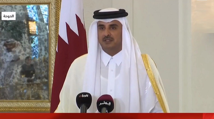 أمير قطر: موقفنا من الأزمة الخليجية لم يتغير