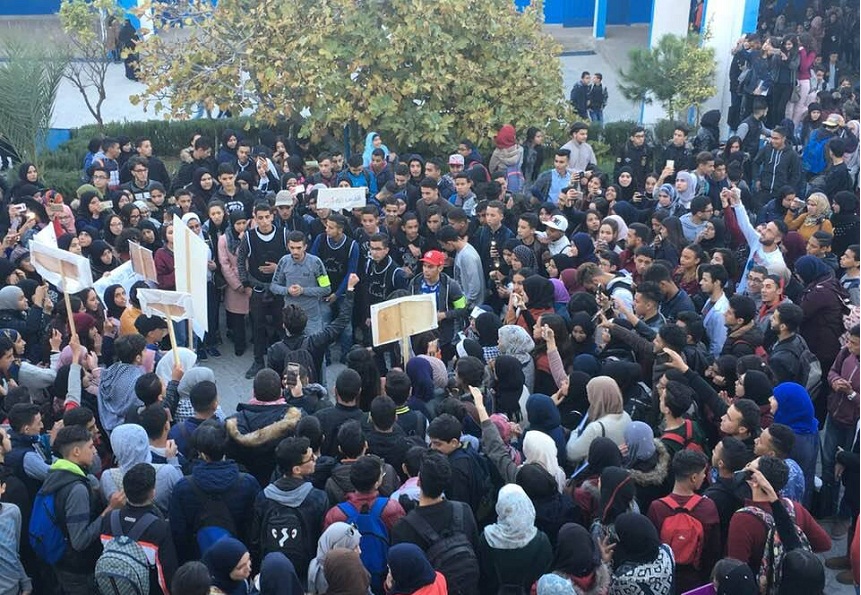 لليوم الثاني على التوالي.. طنجة تخرج في وقفات حاشدة احتجاجا على قرار ترامب