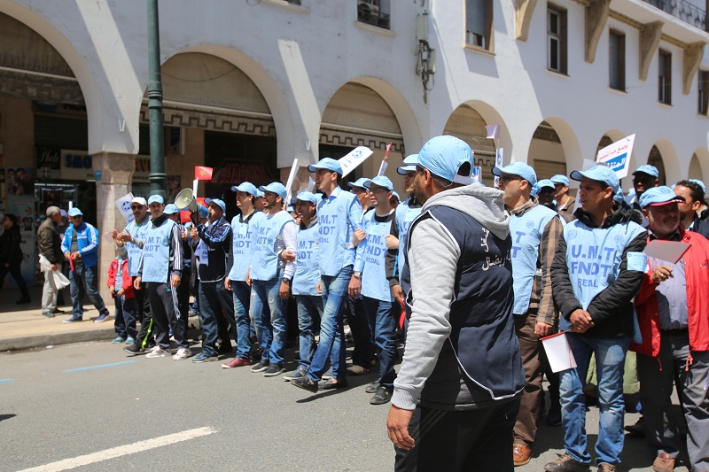 النقابات تخلد ذكرى فاتح ماي وغياب للمقاطعة والاحتجاجات (صور)