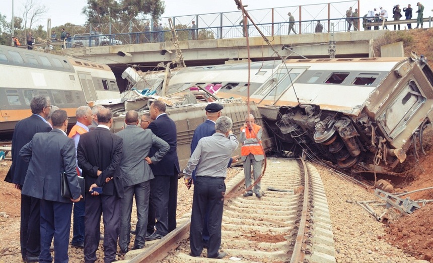 oncf تصف أخبار إشعار ركاب القطار السابق لقطار الفاجعة بالمغلوطة