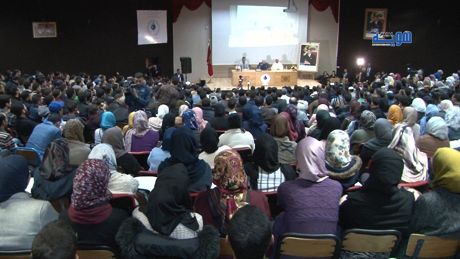 صور.. حضور كبير لمحاضرة د. النابلسي بالمدرسة الوطنية للصناعة المعدنية بالرباط عن "مكانة الشباب في ريادة الأمة الإسلامية"