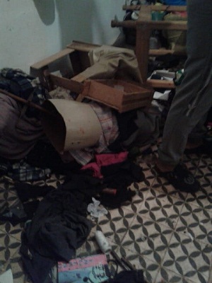 بالصور والفيديو.. الأمن يلقي القبض على جانحين سرقا وخربا وأشعلا النار في محل خياطة بحي الرحمة بسلا