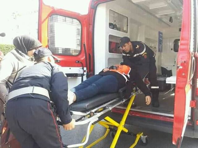 بالصور.. أساتذة الزنزانة 9 يحتجون بالرباط وإصابات في صفوفهم بعد تدخل أمني