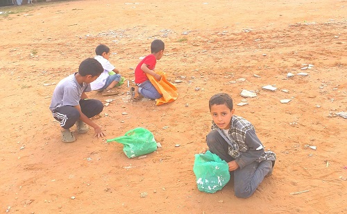 بالصور.. انطلاق أشغال تهيئة مصلى التراويح السنبلة بحي سيدي موسى سلا