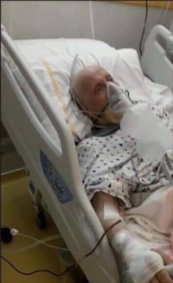 العلامة محمد بن الأمين بوخبزة الحسني مريض جدا ويرقد في "العناية المركزة" بإحدى مصحات تطوان (صورة)