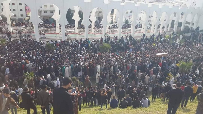 بالصور.. جنازة مهيبة للراحل العلامة محمد بن الأمين بوخبزة -رحمه الله-